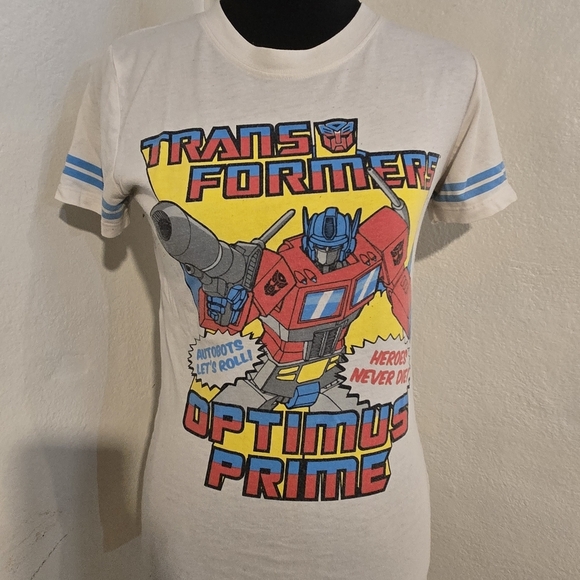 Hasbro Tops - Transformers Optimus Prime Tee Size S